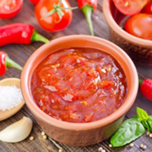 Wiegand & Sohn Dönersauce/Hot-Chilli-Sauce im 10 kg Großgebinde-Eimer erhältlich.